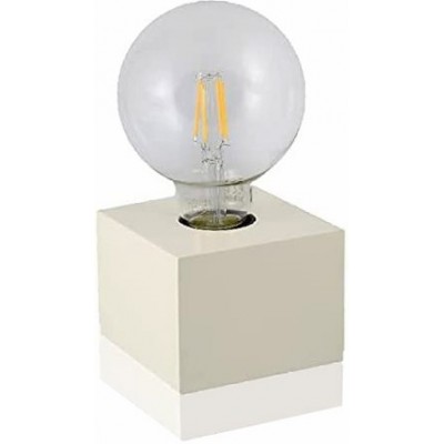 Outdoor lamp 100W Spherical Shape 10×10 cm. Terrace, garden and public space. Wood. White Color