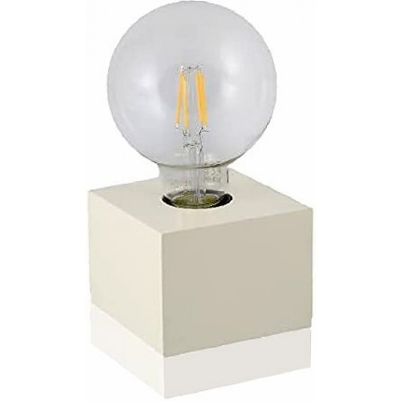 64,95 € Free Shipping | Outdoor lamp 100W Spherical Shape 10×10 cm. Terrace, garden and public space. Wood. White Color