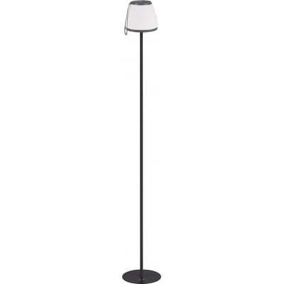 135,95 € Free Shipping | Outdoor lamp Reality 2W Conical Shape 136×20 cm. Terrace, garden and public space. PMMA and Metal casting. Black Color