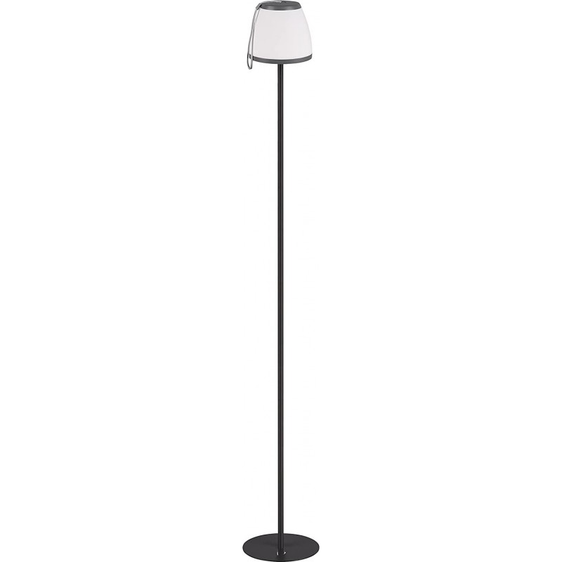 135,95 € Free Shipping | Outdoor lamp Reality 2W Conical Shape 136×20 cm. Terrace, garden and public space. PMMA and Metal casting. Black Color