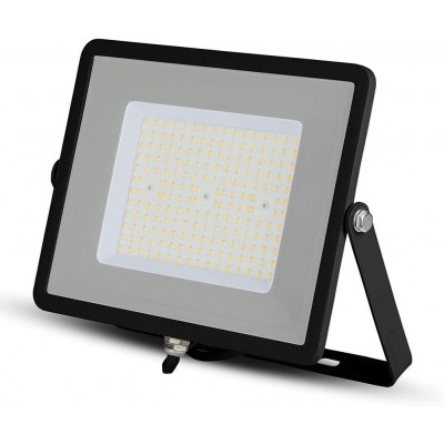 88,95 € Envoi gratuit | Projecteur d'extérieur 100W 29×24 cm. LED réglable Aluminium. Couleur noir