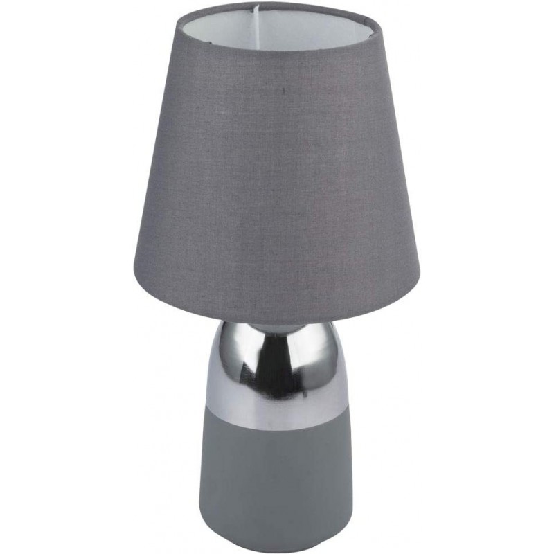 93,95 € Free Shipping | Outdoor lamp 40W Conical Shape Ø 5 cm. Terrace, garden and public space. Modern Style. Nickel Metal. Gray Color