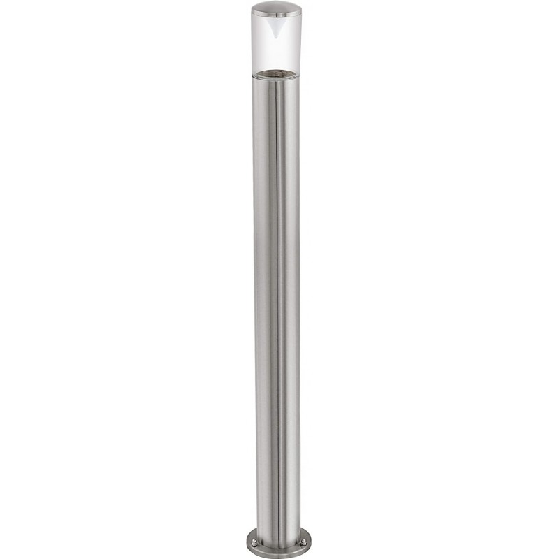 85,95 € Free Shipping | Luminous beacon Eglo 3W Cylindrical Shape 100×8 cm. Terrace, garden and public space. Modern Style. Stainless steel. Gray Color