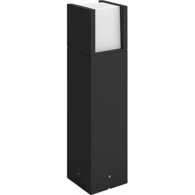 159,95 € Free Shipping | Luminous beacon Philips 15W Rectangular Shape 40×10 cm. Control with Smartphone APP. Alexa, Apple and Google Home Terrace, garden and public space. Aluminum. Black Color