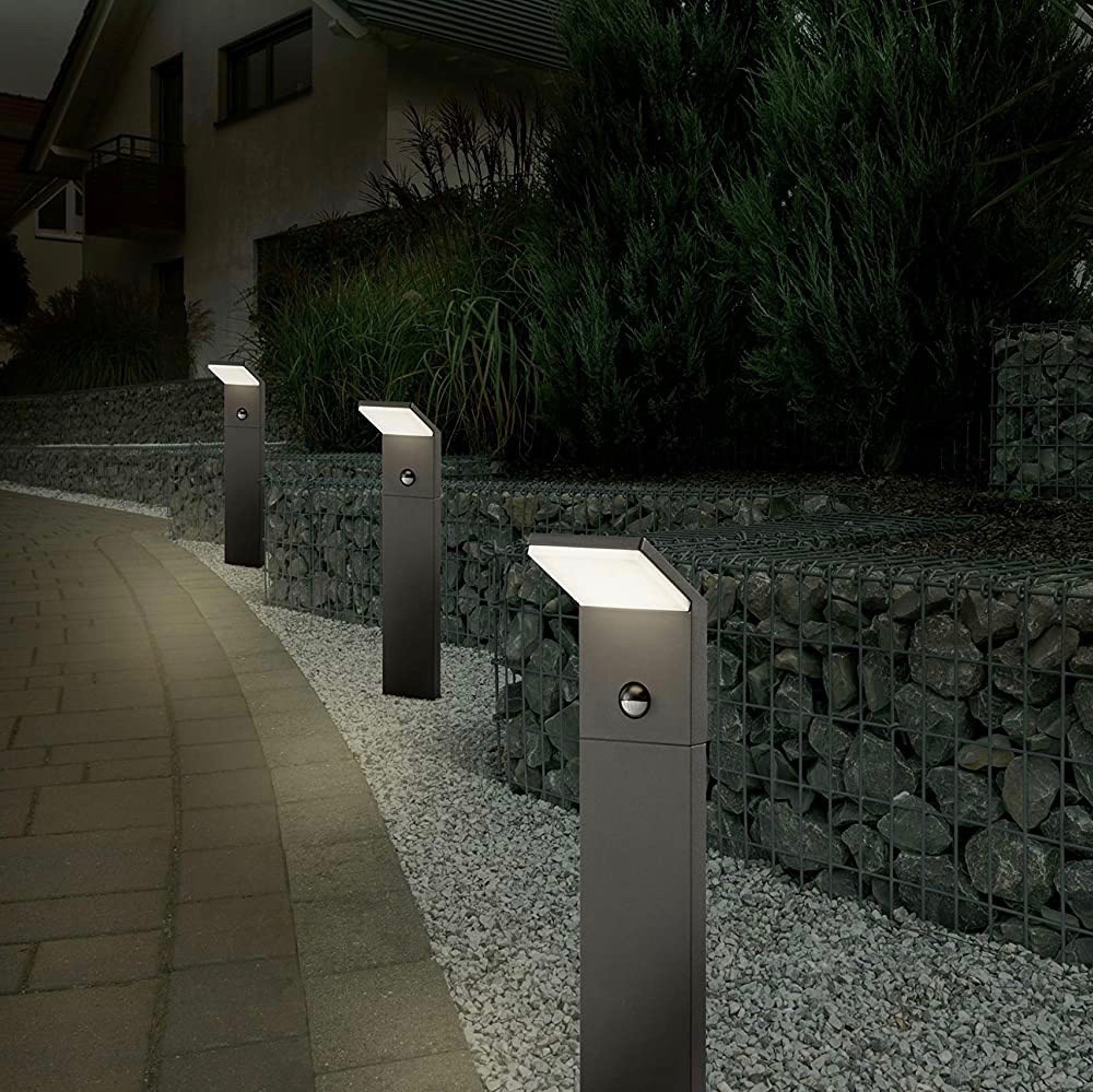 151,95 € Kostenloser Versand | Leuchtfeuer Trio 9W 50×10 cm. LED mit Sensor Pmma. Schwarz Farbe