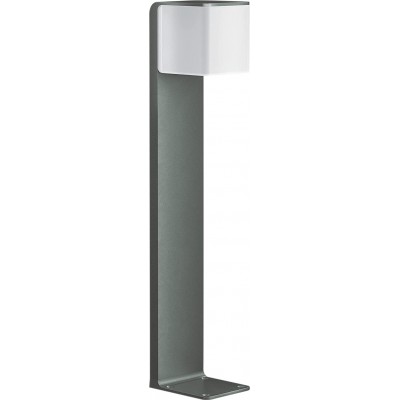 174,95 € Free Shipping | Luminous beacon 9W Cubic Shape 63×13 cm. Control with Smartphone APP. bluetooth Terrace, garden and public space. Modern Style. Aluminum and PMMA. Anthracite Color