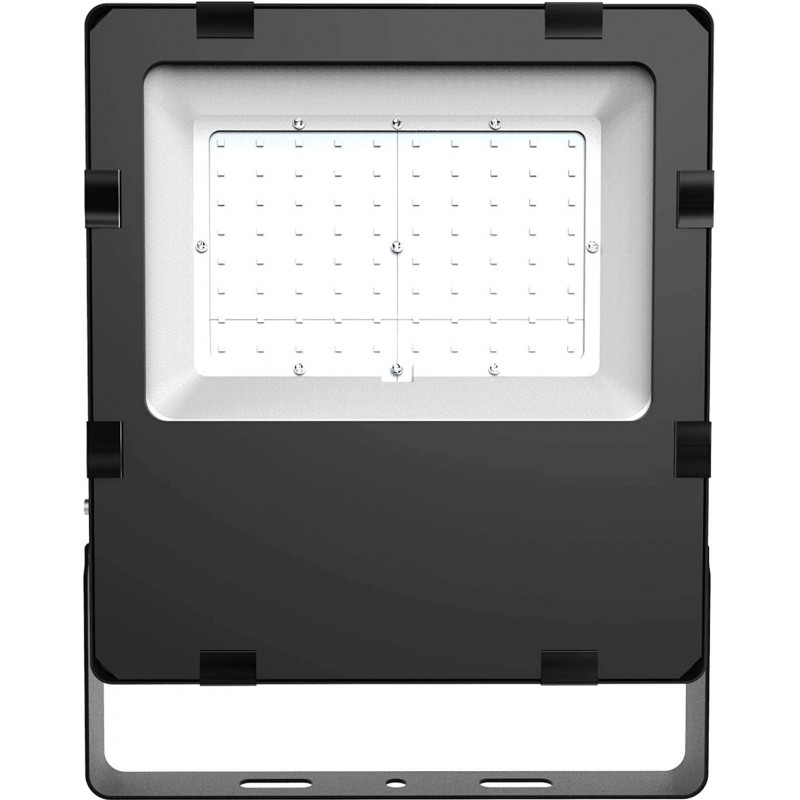 176,95 € Envio grátis | Holofote externo 100W 5000K Luz neutra. 48×39 cm. Alumínio. Cor preto