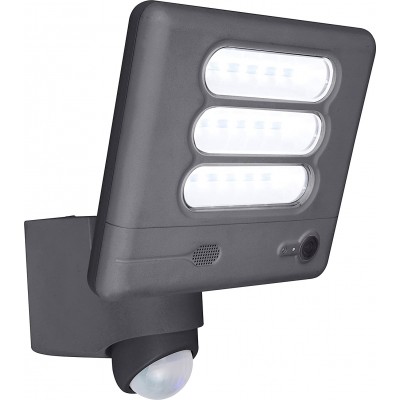 Flood and spotlight 25W 26×20 cm. Control with Smartphone APP Metal casting. Anthracite Color