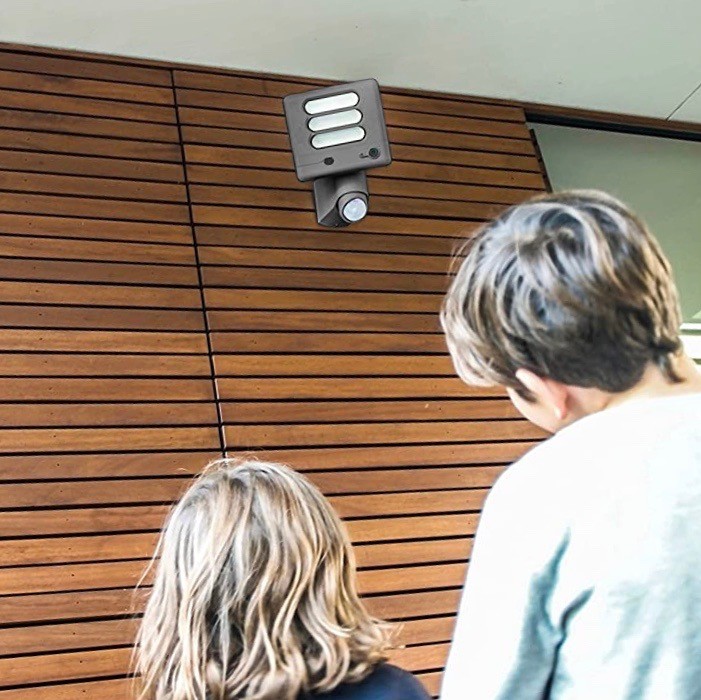 208,95 € Envoi gratuit | Projecteur d'extérieur 25W 26×20 cm. Contrôle avec l'application Smartphone Métal. Couleur anthracite
