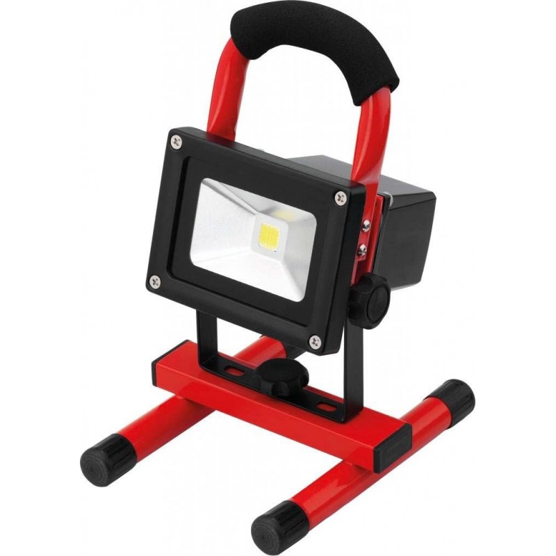 154,95 € Envío gratis | Foco proyector exterior 10W 60×24 cm. Aluminio. Color rojo