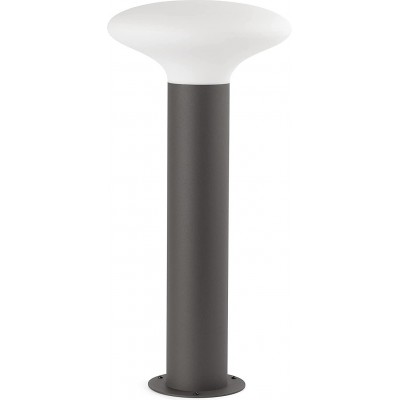 117,95 € Free Shipping | Luminous beacon 15W Cylindrical Shape 54×26 cm. Terrace, garden and public space. Modern Style. Aluminum. Anthracite Color