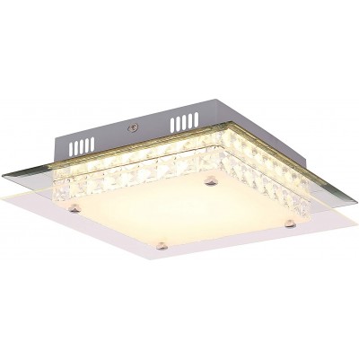 118,95 € Free Shipping | Indoor ceiling light Square Shape 24×14 cm. Living room, bedroom and lobby. White Color