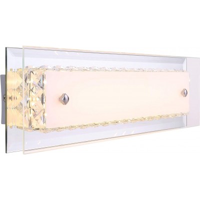 Настенный светильник для дома Прямоугольный Форма 24×14 cm. Гостинная, спальная комната и лобби