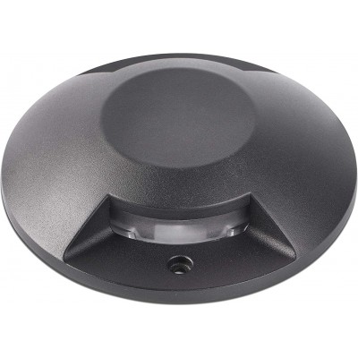 109,95 € Free Shipping | Outdoor lamp 6W Round Shape Two light outlets Terrace, garden and public space. Modern Style. Aluminum. Black Color