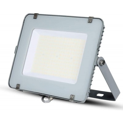 Projecteur d'extérieur 150W 40×32 cm. LED réglable Aluminium. Couleur gris