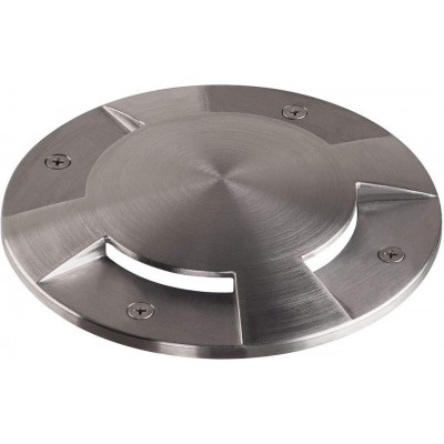 216,95 € Free Shipping | In-Ground lighting Round Shape 19×18 cm. 4 light outlets Terrace, garden and public space. Modern Style. Stainless steel and 316 stainless steel. Gray Color
