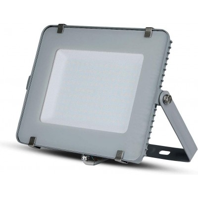 122,95 € Spedizione Gratuita | Proiettore da esterno 150W 40×32 cm. LED regolabile Alluminio. Colore grigio