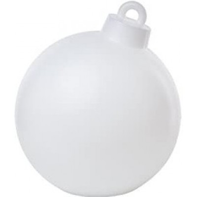 219,95 € Free Shipping | Outdoor lamp 6W Spherical Shape 37×33 cm. Solar recharge Terrace, garden and public space. Polyethylene. White Color
