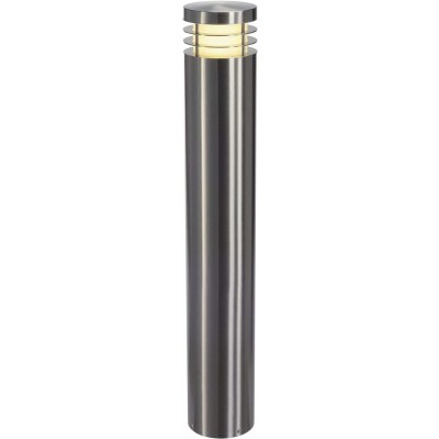564,95 € Free Shipping | Luminous beacon 23W Cylindrical Shape 108×21 cm. Terrace, garden and public space. Modern Style. Stainless steel. Gray Color
