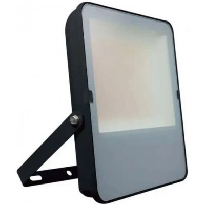 311,95 € Free Shipping | Flood and spotlight 200W Square Shape 46×37 cm. Adjustable LED Terrace, garden and public space. Black Color