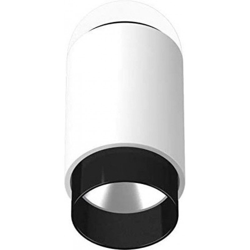 247,95 € Free Shipping | Flood and spotlight Cylindrical Shape 8×8 cm. Terrace, garden and public space. Aluminum. White Color