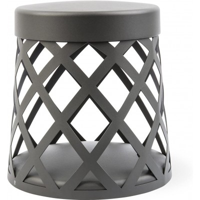 Balise lumineuse 10W LED Aluminium. Couleur gris