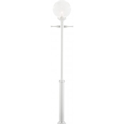 654,95 € Free Shipping | Streetlight 100W Spherical Shape 118×25 cm. Terrace, garden and public space. Modern Style. Metal casting. White Color